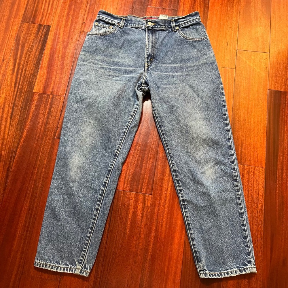 Vintage Levis Jeans Womens 14 MIS S (32x28) 550 Relaxed Fit Tapered Leg Y2K